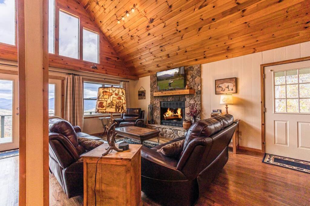 Stunning Mtn. Views! 4Br With All The Amenities! - Vista Vibes- Bryson City Exteriör bild