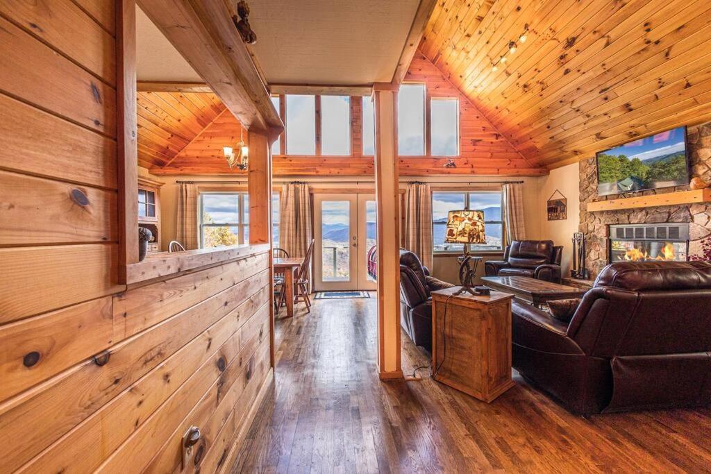 Stunning Mtn. Views! 4Br With All The Amenities! - Vista Vibes- Bryson City Exteriör bild