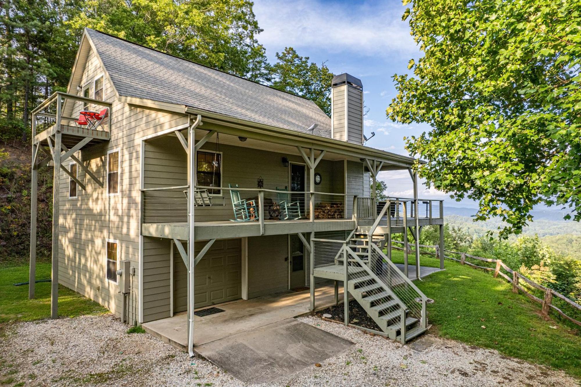 Stunning Mtn. Views! 4Br With All The Amenities! - Vista Vibes- Bryson City Exteriör bild
